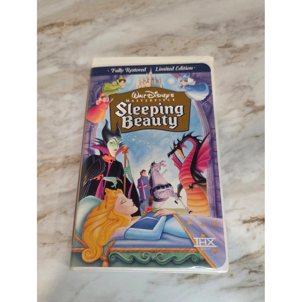 Walt Disney's Sleeping Beauty Masterpiece Collection VHS Fully Restored